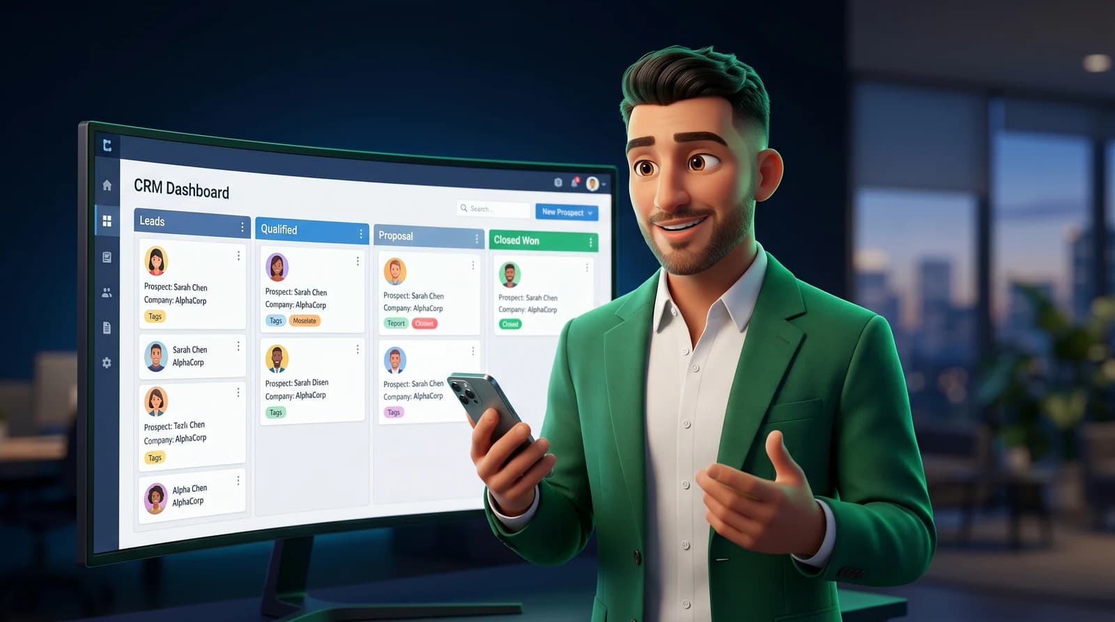 Elio, Agent Commercial Lynaris